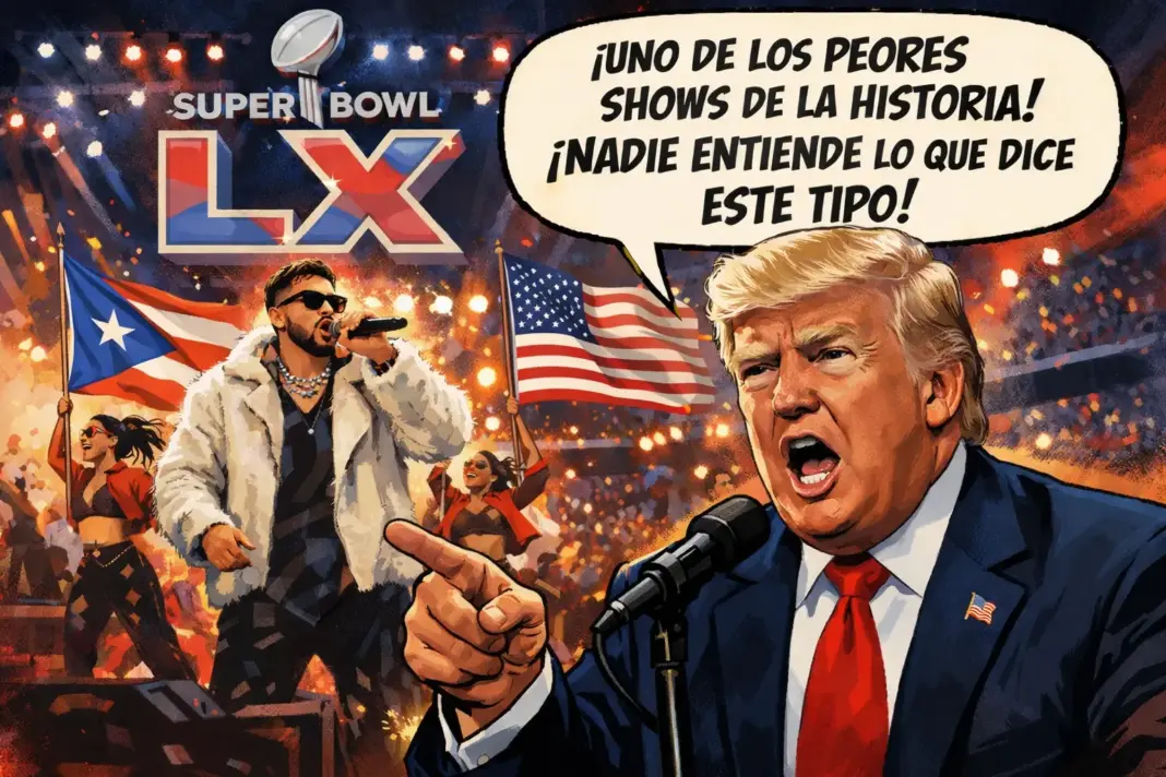 Trump ataca duramente el show de Bad Bunny en el Super Bowl LX: “Terrible y uno de los peores” Trump ataca duramente el show de Bad Bunny en el Super Bowl LX: “Terrible y uno de los peores”