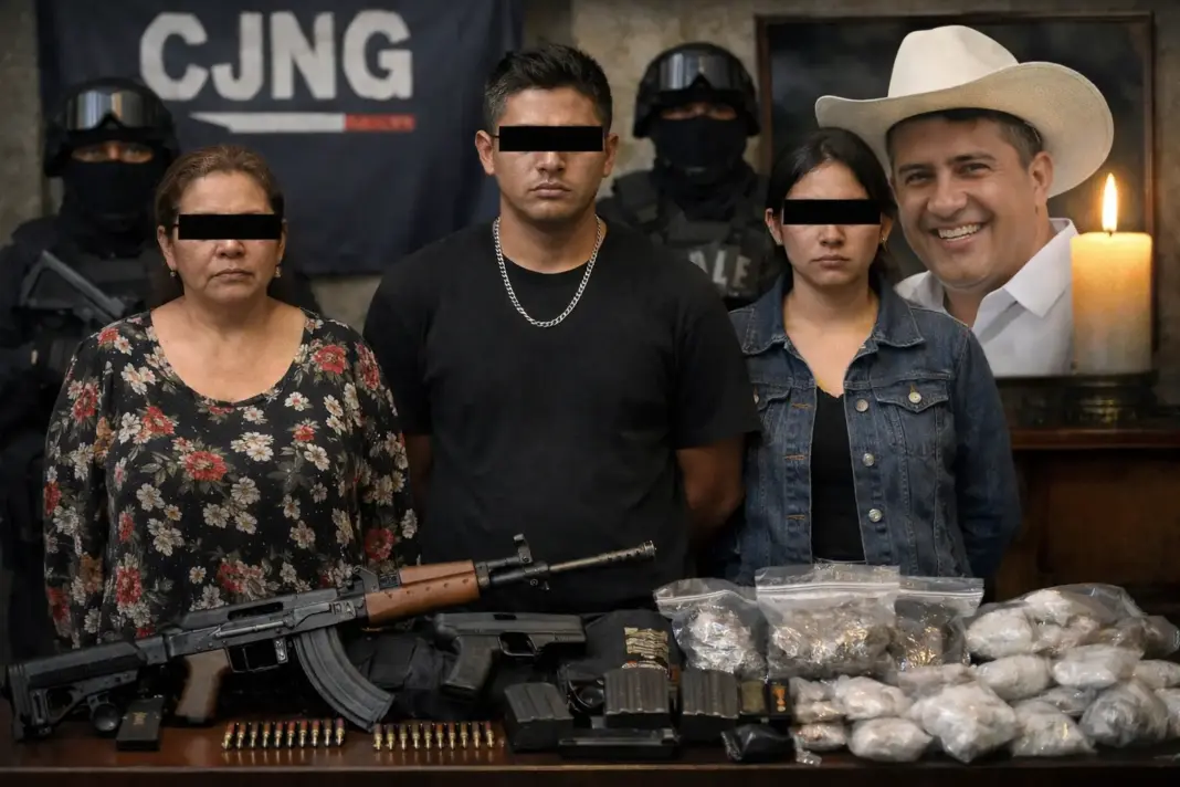 Vinculan a proceso a madre e hijos por caso Carlos Manzo; serían parte de célula criminal Detención de presuntos integrantes de célula criminal ligada al caso Carlos Manzo