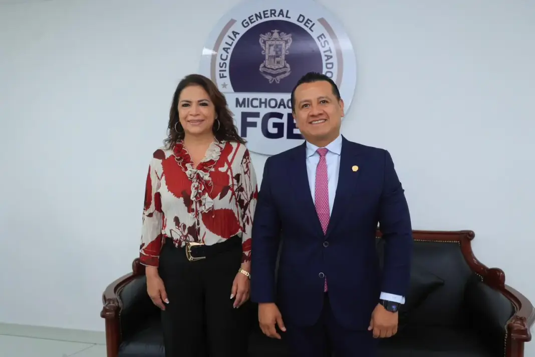 Fabiola Alanís se reúne con el Fiscal para fortalecer el Plan Michoacán por la Paz y la Justicia Fabiola Alanís se reúne con el Fiscal para fortalecer el Plan Michoacán por la Paz y la Justicia