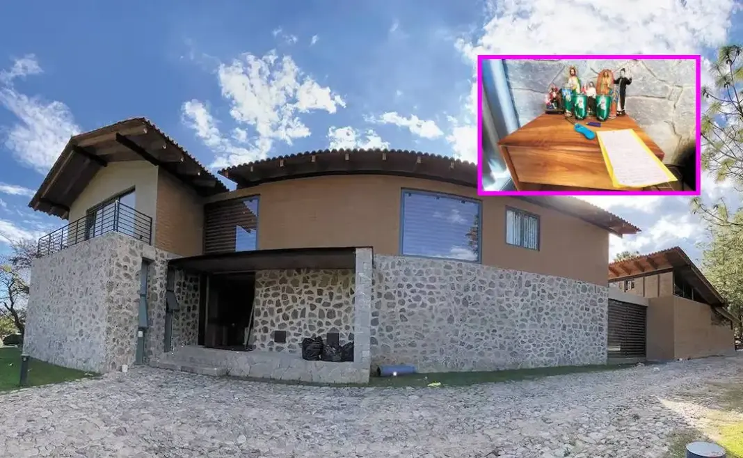 Así era el refugio de “El Mencho” en Tapalpa Country Club: hallan altar y medicinas Así era el refugio de “El Mencho” en Tapalpa Country Club: hallan altar y medicinas