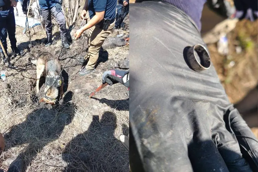 Michoacán: Hallan más restos óseos en el Cerro de la Cruz durante operativo forense Michoacán: Hallan más restos óseos en el Cerro de la Cruz durante operativo forense