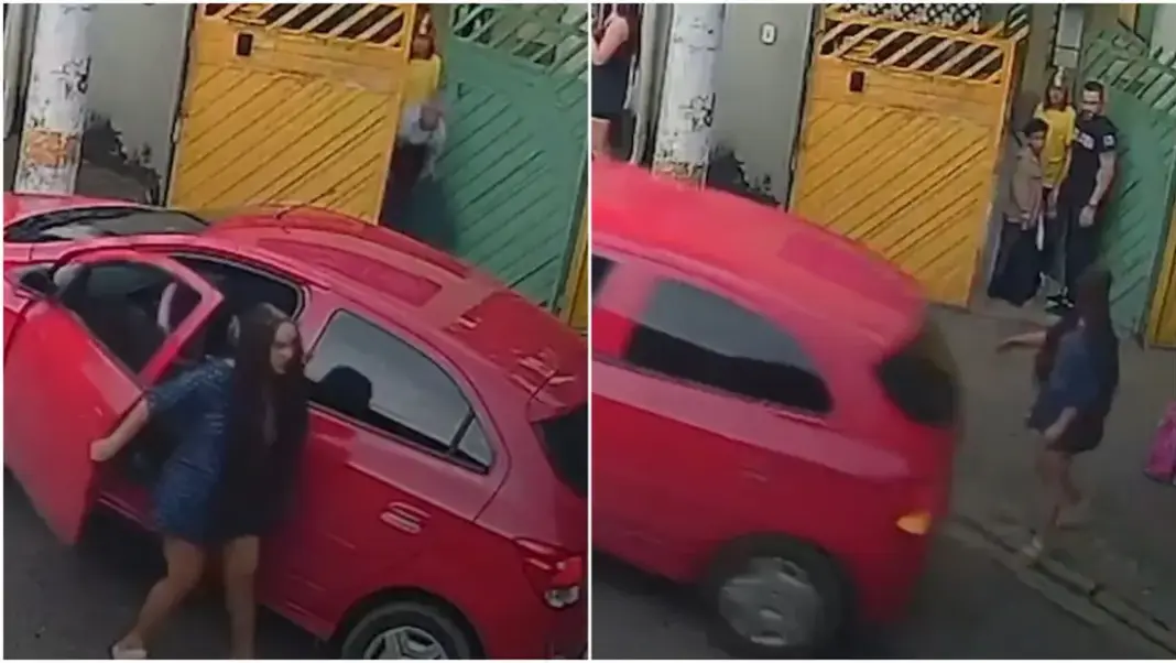 VIDEO: Roban auto con bebé dentro en Brasil; así terminó el caso VIDEO: Roban auto con bebé dentro en Brasil; así terminó el caso