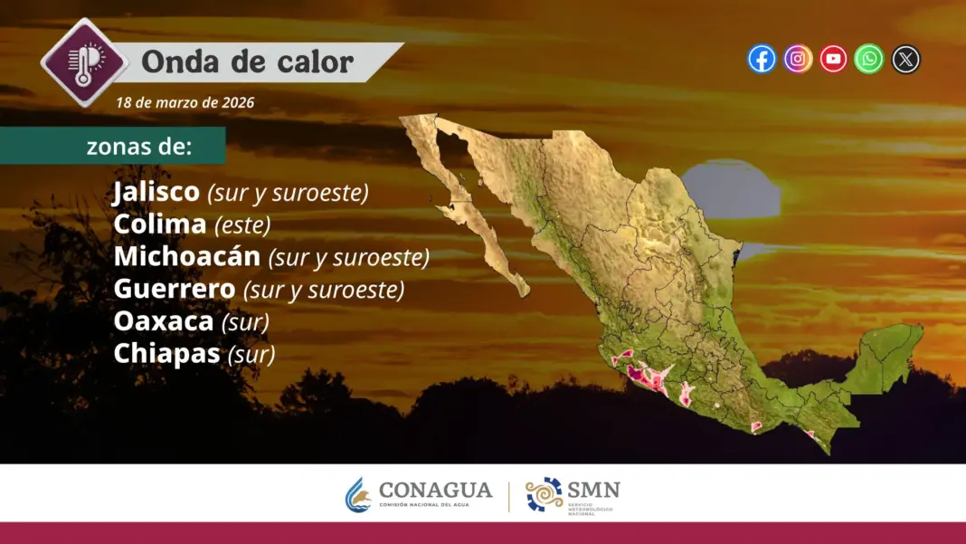 Ola de calor en México: estados afectados y temperaturas de hasta 45 grados hoy Ola de calor en México: estados afectados y temperaturas de hasta 45 grados hoy