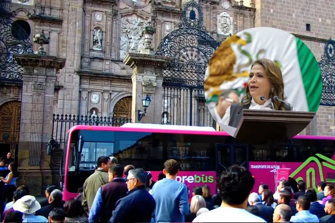 Fabiola Alanís propone transporte público seguro para mujeres en Michoacán Fabiola Alanís propone transporte público seguro para mujeres en Michoacán