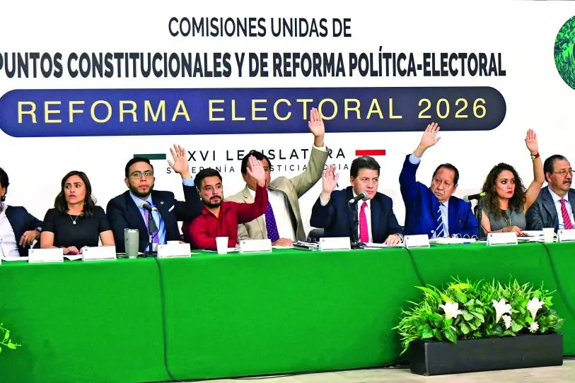 Reforma electoral avanza en comisiones, pero Morena no tiene votos para aprobarla en el pleno Reforma electoral avanza en comisiones, pero Morena no tiene votos para aprobarla en el pleno
